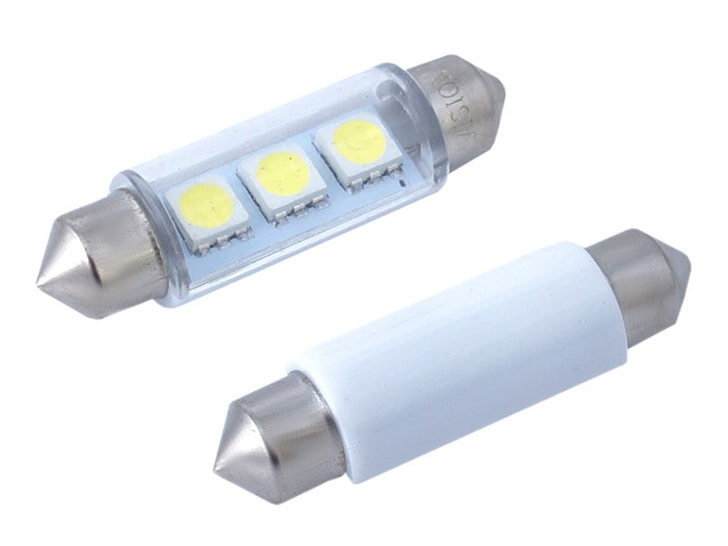 Izzó VISION Festoon SV85 41mm 12V 3x 5050 SMD LED fehér 2 db – kép 2