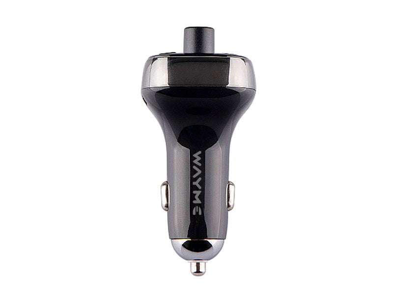 WAYME FM adó 1224V USB C PD vel QC40 Auto ID voltmérő és HandsFree – kép 2