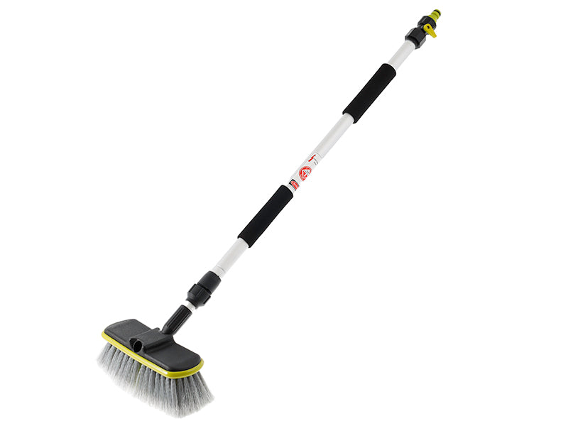 20 cm / 8" vízáramú kefe 80 - 130 cm-es teleszkópos nyéllel