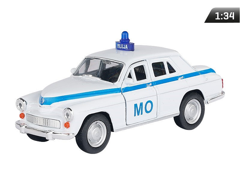 1:34-es modell, PRL Warszawa 224 Milicja Obywatelska, fehér (A884W224MOB)