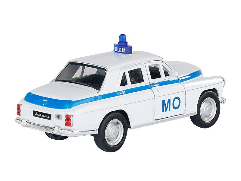 1:34 es modell PRL Warszawa 224 Milicja Obywatelska fehér A884W224MOB – kép 2