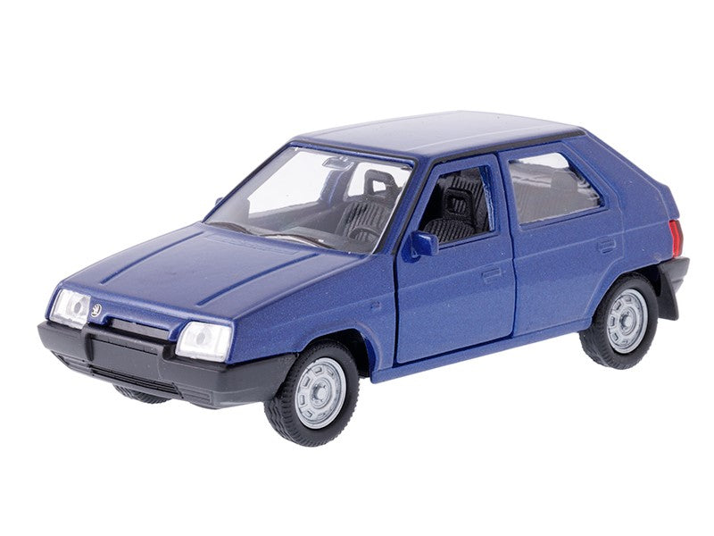 1:34 es modell ŠKODA FAVORIT tengerészkék A02856SFG – kép 2