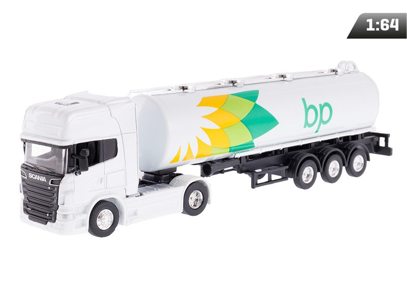 1:64-es modell, SCANIA V8 R730, BP, fehér