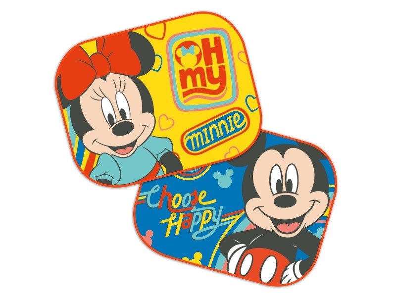 Napellenző 44x35 cm, Mickey és Minnie, 2 db