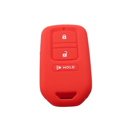 Honda kulcs szilikon tok 3 gombos piros