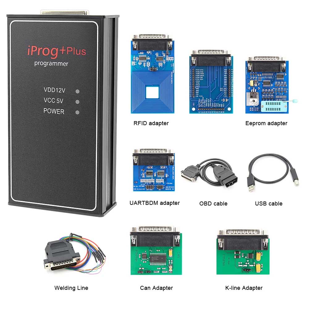 IPROG + PLUS ECU programozó