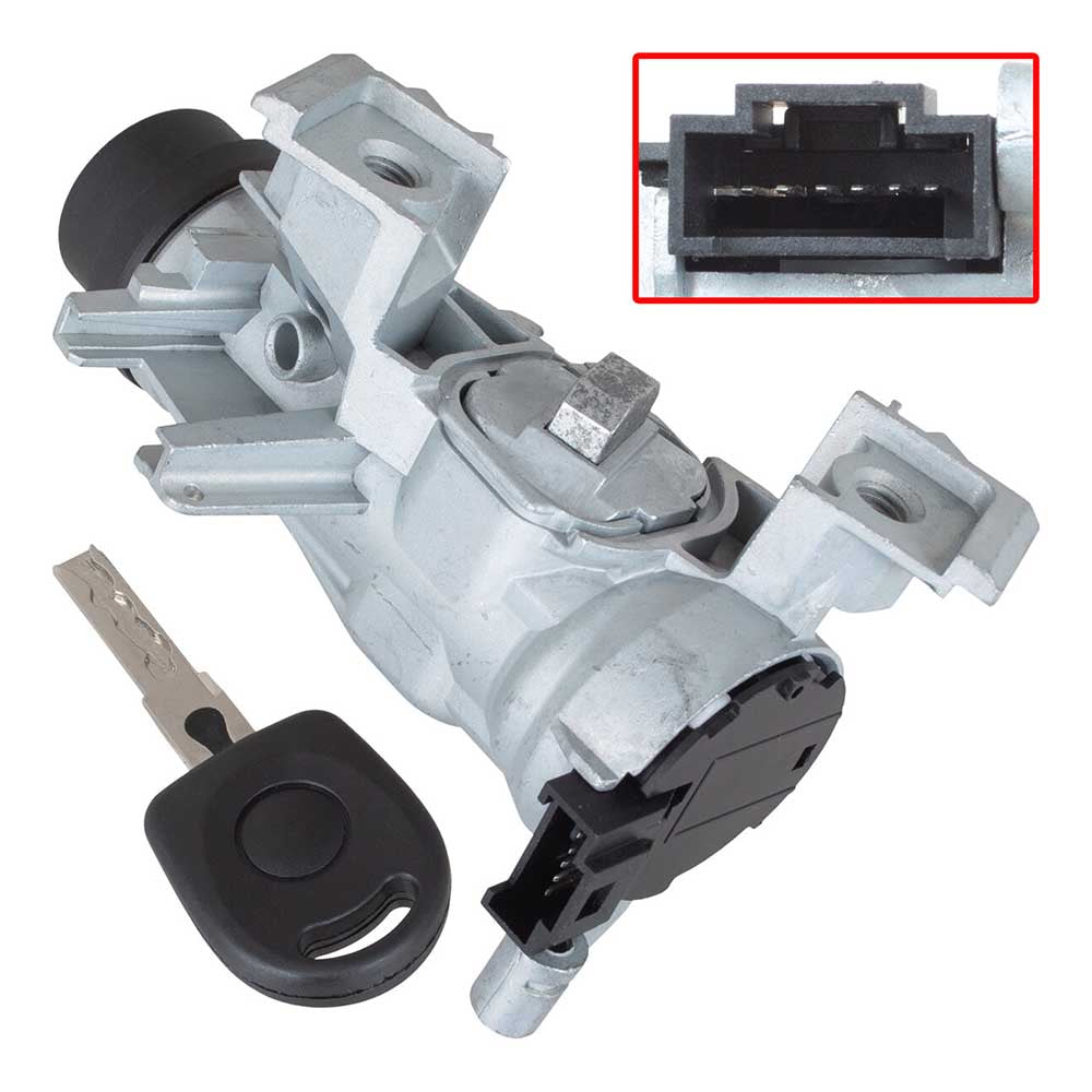 VW Beetle komplett gyújtáskapcsoló 2011-2019 csatlakozó