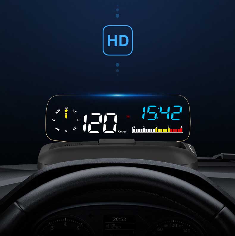Head up Display HUD-C5 fedélzeti számítógép