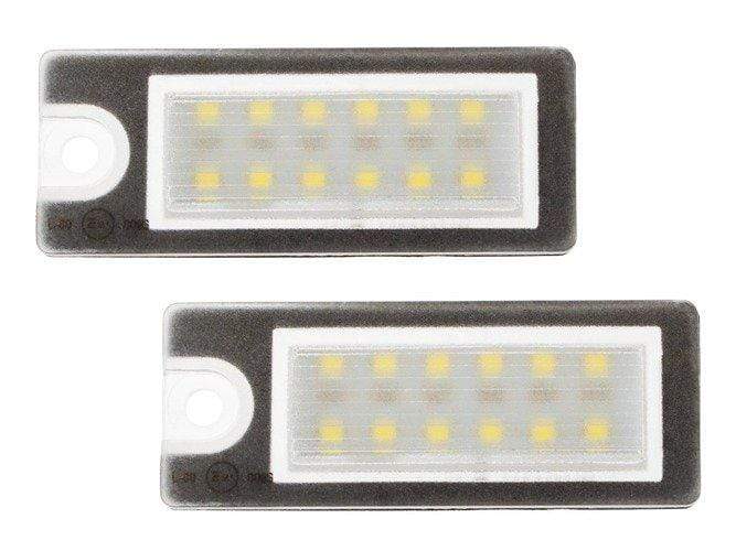 Volvo S60, S80, V70, XC70, XC90 led rendszámtábla világítás 1