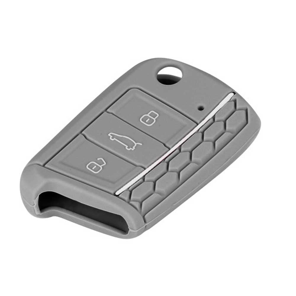 Seat 3 gombos szilikon tok szürke színben