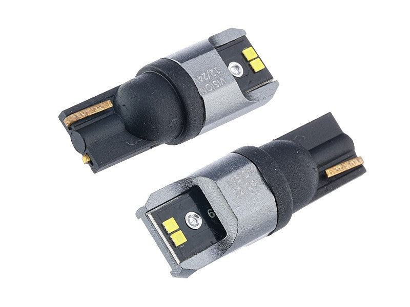 Izzó VISION W5W T10 1224V 4x 1616 SMD LED CANBUS fehér 2 db – kép 2