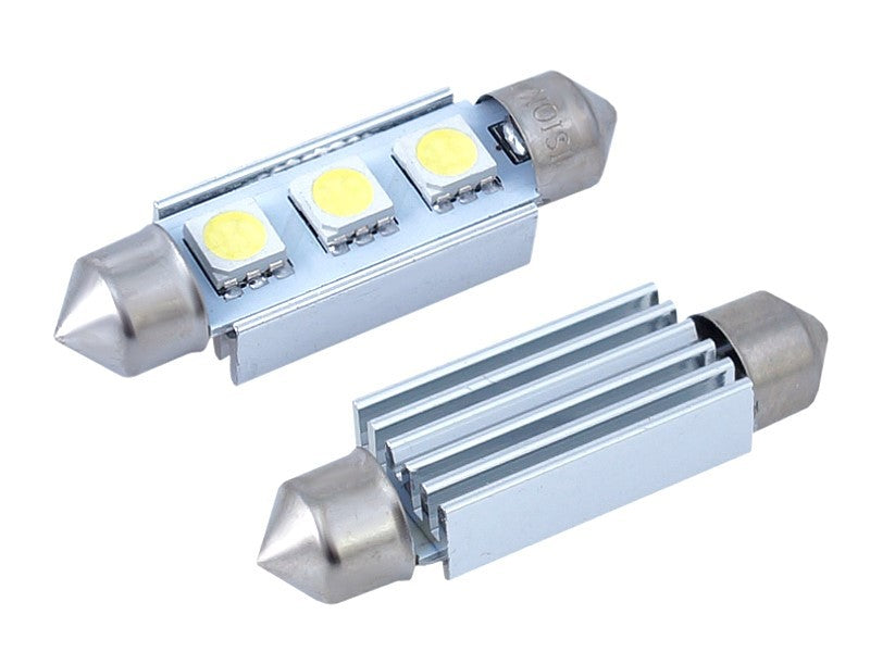 Izzó VISION Festoon SV85 41mm 12V 3x 5050 SMD LED CANBUS fehér 1 db – kép 2