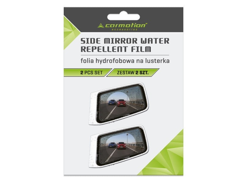 Hidrofób fólia tükrökhöz ovális 100 x 150 mm 2 db – kép 2