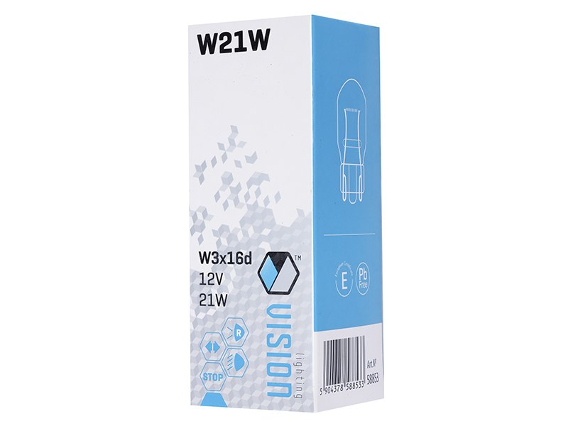Izzó VISION W21W 12V 21W W3x16d E4 – kép 4