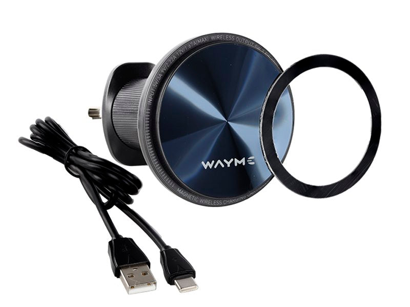 WAYME mágneses tartó autós szellőzőnyílás 15W os induktív töltővel – kép 2