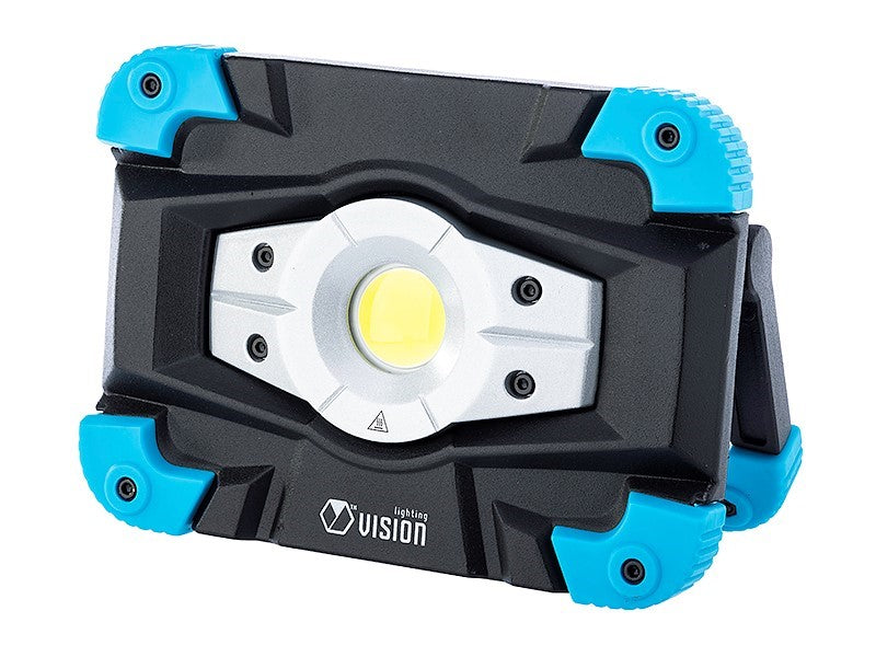 Led munkalámpa 10W COB LED, újratölthető, 1000 lm, IK08, IP54 + mágneses tartókar