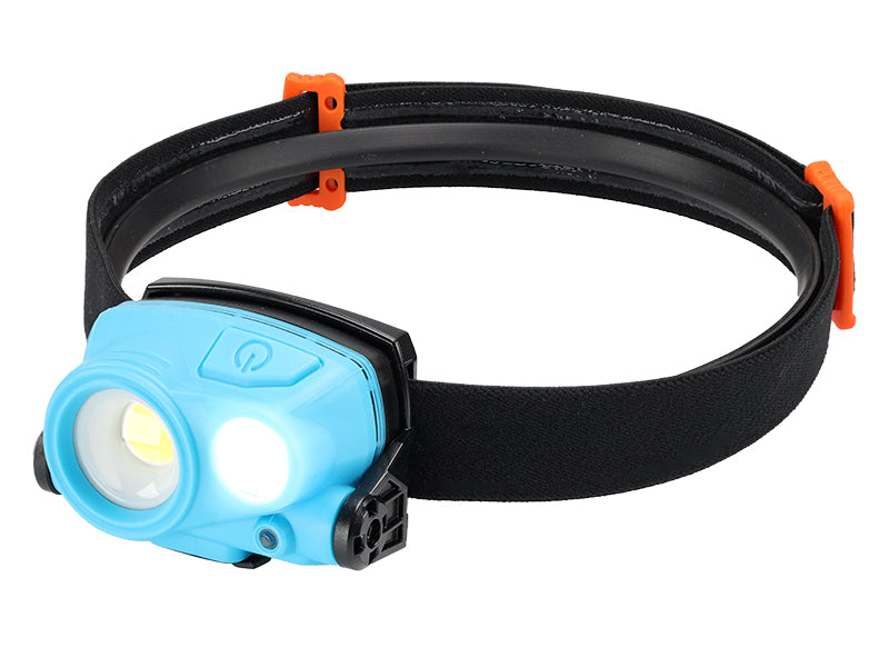 Újratölthető fejlámpa 3W COB LED 400 lm  2W SMD LED 200 lm – kép 2