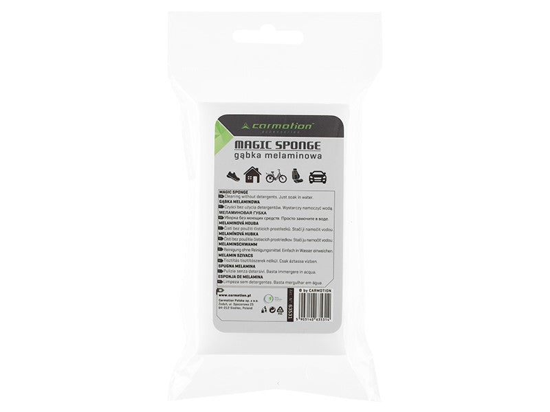 Melamin magic sponge 10x6x2 cm – kép 3