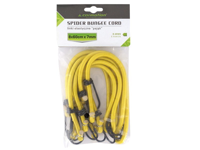 Rugalmas kötelek   8 karos 7mm x 60cm poggyász rögzítéséhez – kép 2