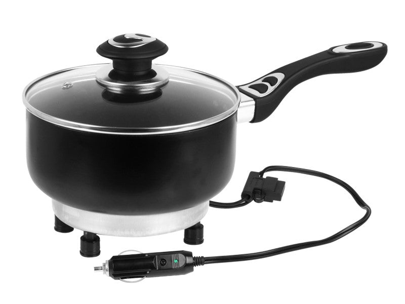 Elektromos serpenyő, 180 mm, 24V 250W, fedővel