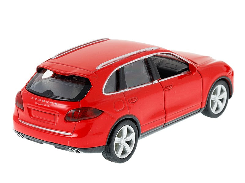 1:32 es modell RMZ Porsche Cayenne piros – kép 3