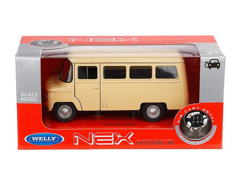 1:34 es modell PRL Nysa 522 krémszínű A884N522K – kép 3