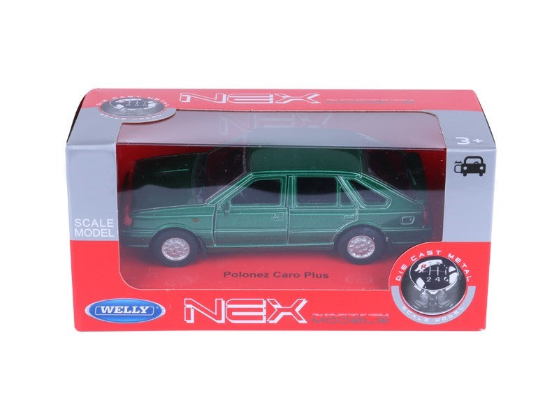 1:34 es modell PRL Polonez Caro Plus sötétzöld A884PCPZI – kép 3