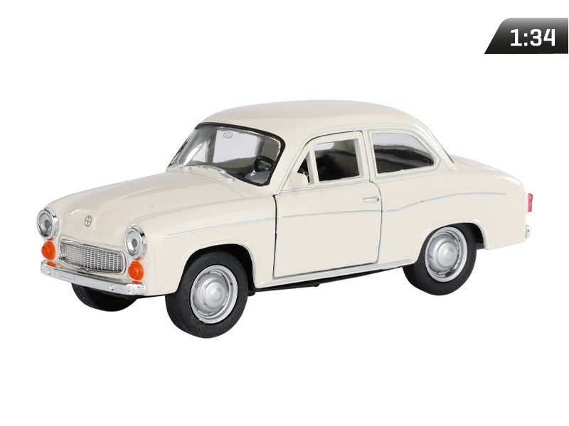 1:34-es modell, PRL Syrena 105, krémszínű (A884S105K)