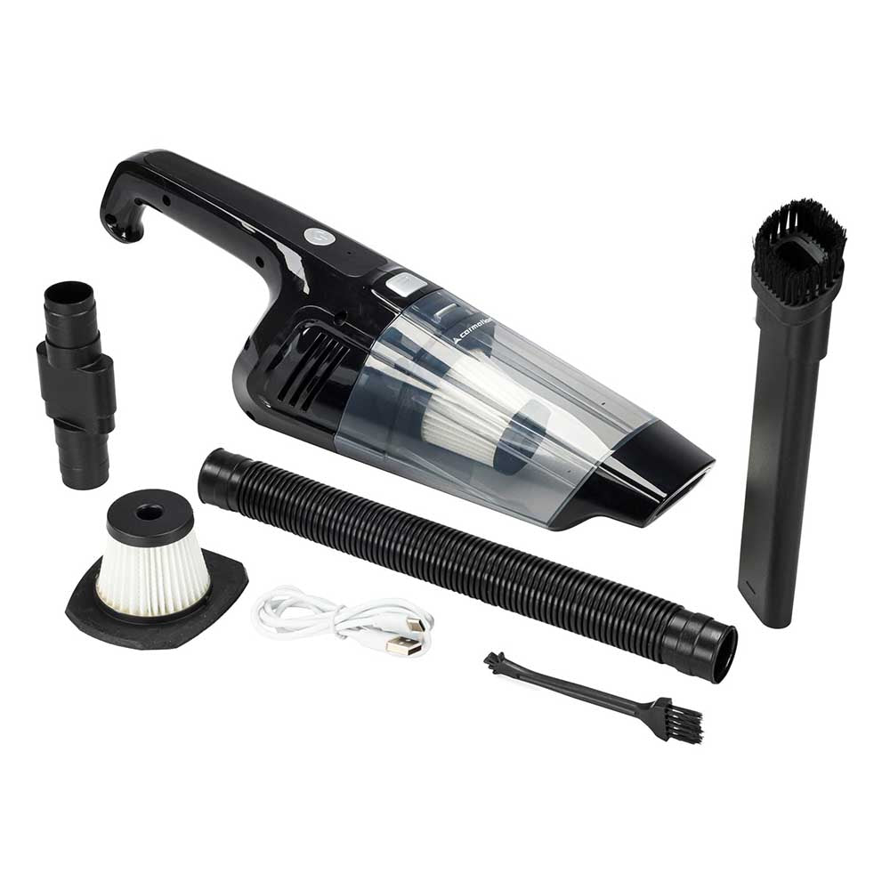 Vezeték nélküli autós porszívó (fekete vagy fehér)