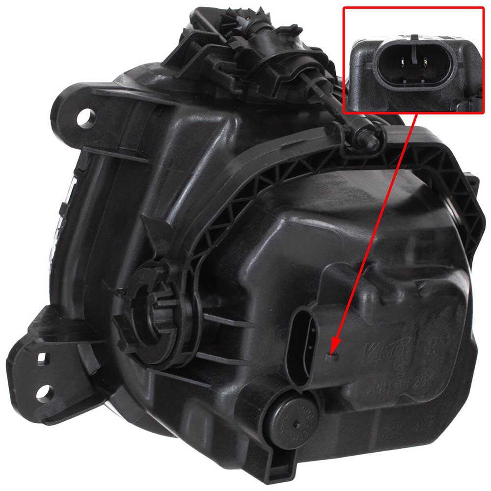 BMW X3 F25 jobb első LED ködlámpa 2010-2017