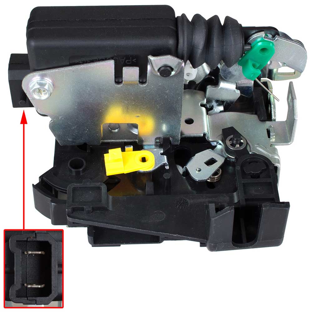 Dacia Duster bal első ajtó központi zár (2 PIN) 2010-