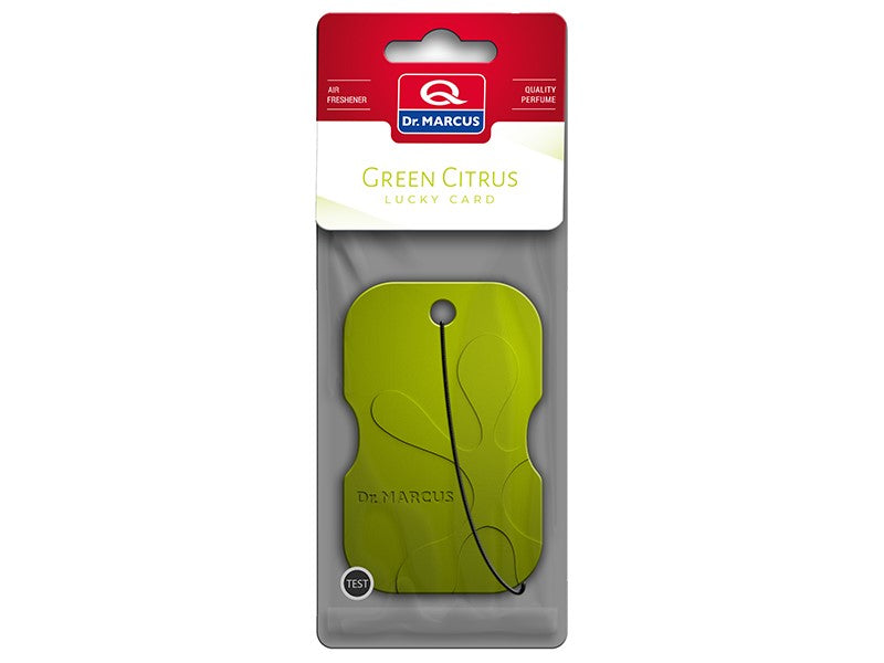 Légfrissítő Lucky Card, zöld citrus
