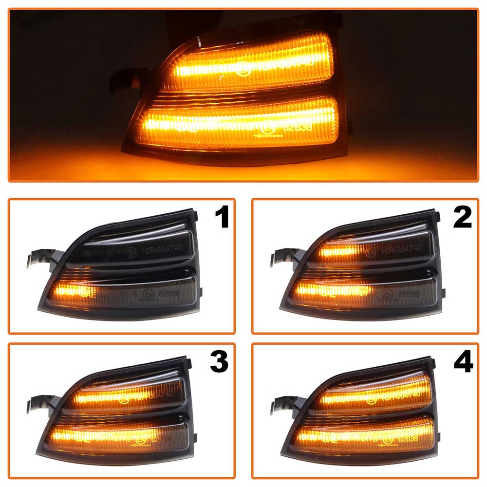 Ford C-Max futófényes LED tükör indexlámpa szett 2007-2010