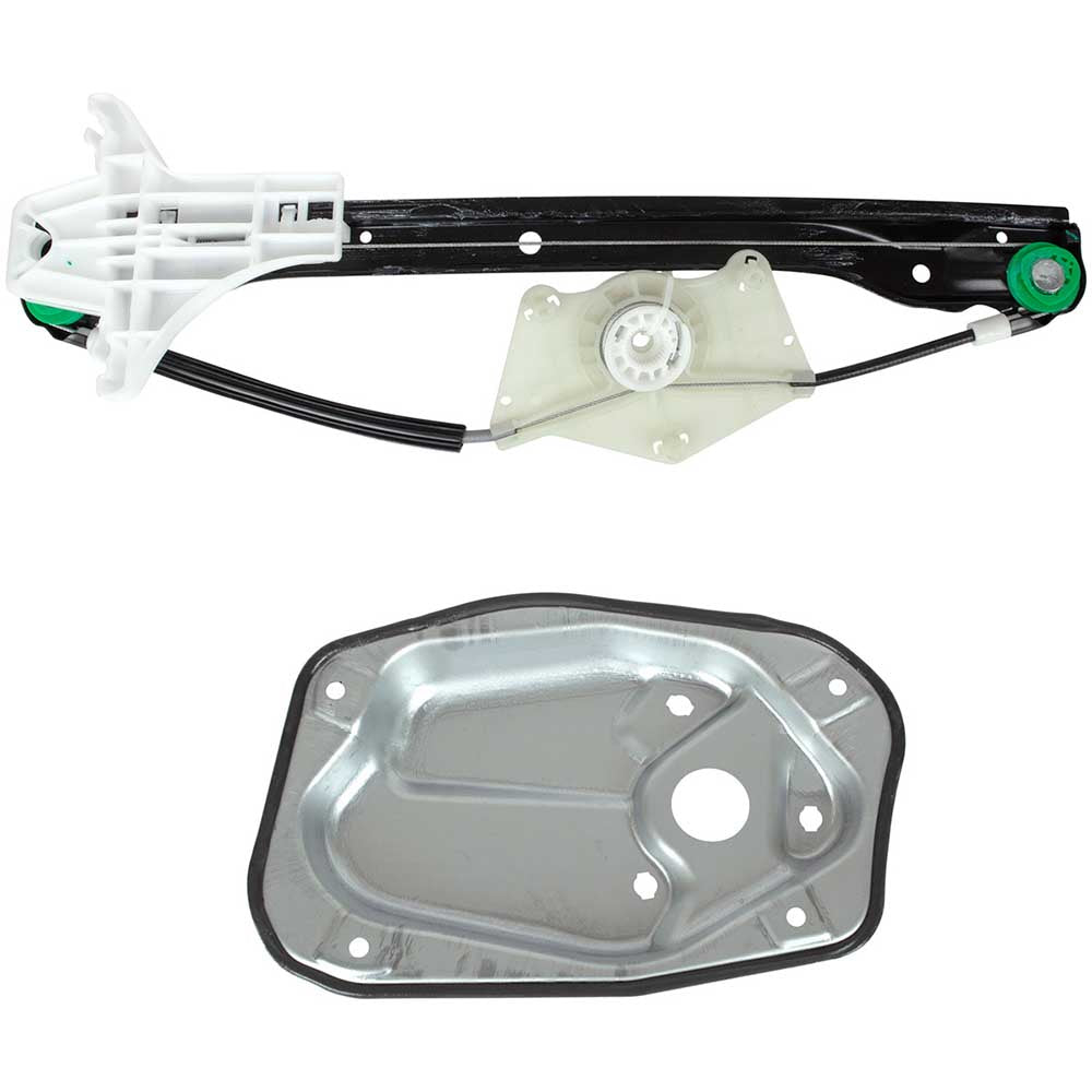 VW Jetta III bal hátsó ablakemelő szerkezet panellel 2004-2010