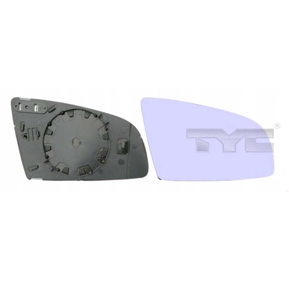 Audi A4 (8E) jobb oldali tükörlap, kék 2000-2005