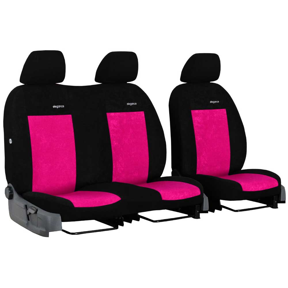 Citroen Jumpy III (3 személyes) üléshuzat Elegance 2017- pink színben