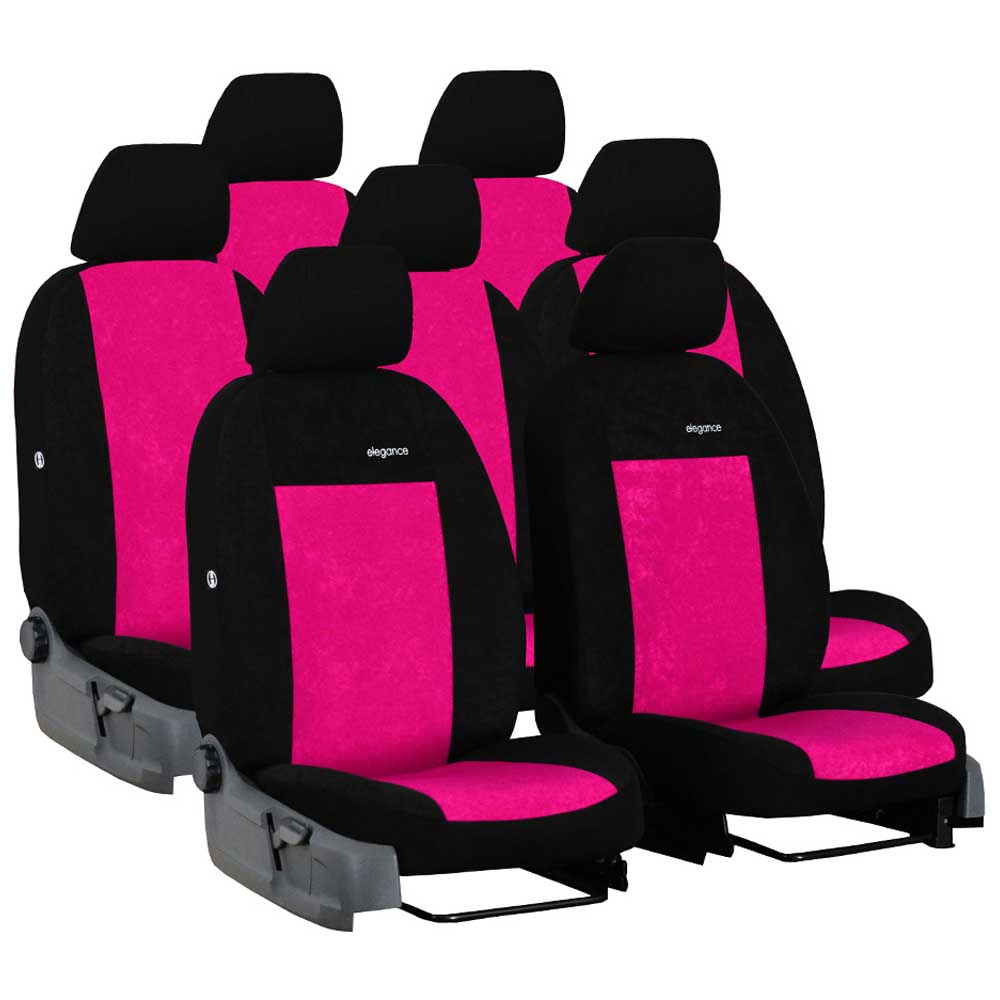 Kia Carnival (7 személyes) üléshuzat Elegance 2006-2010 pink színben