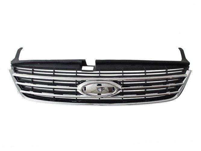 Ford Mondeo MK4 hűtőrács, fekete és króm