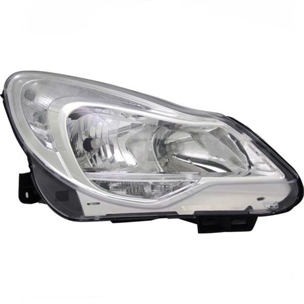 Opel Corsa D jobb első fényszóró króm 2006-2014