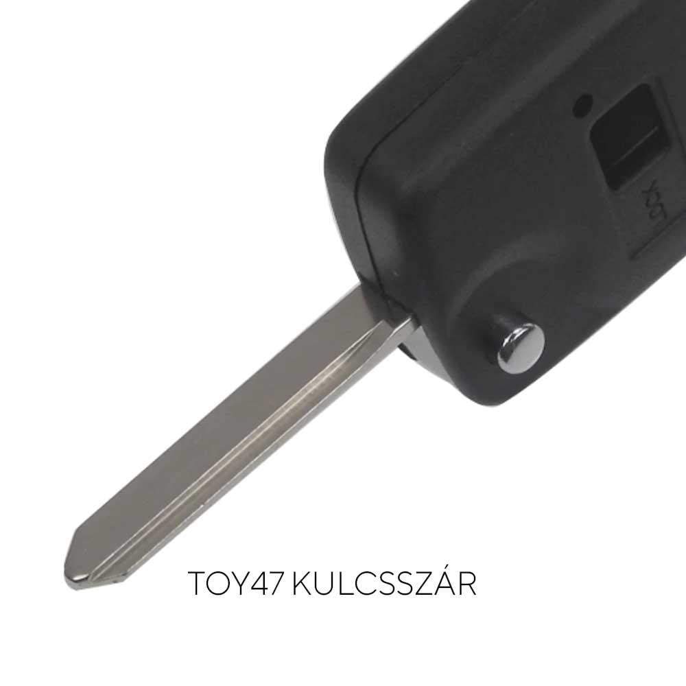 Toyota skladací kľúč adaptér Yaris Corolla