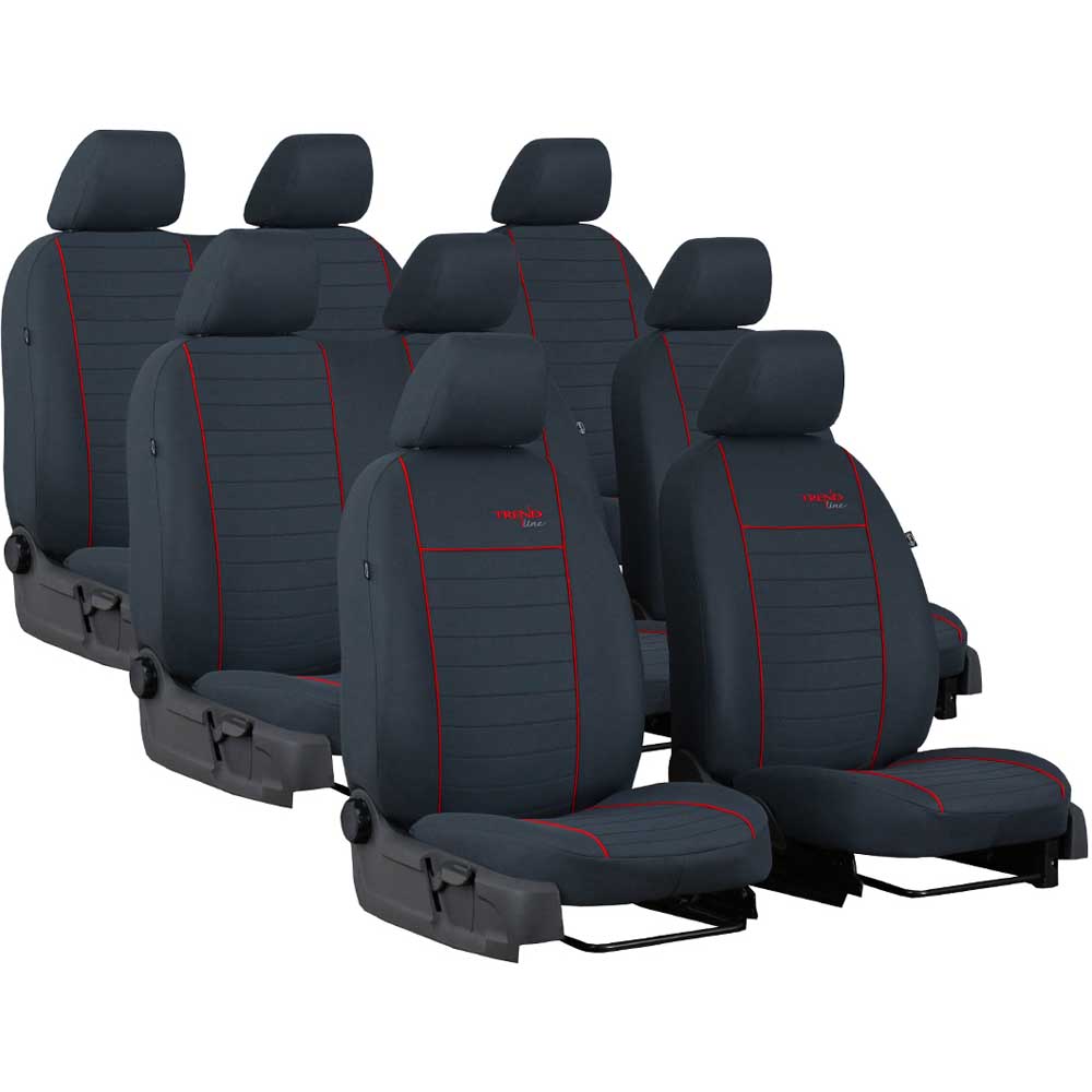 Ford Tourneo Custom (8-miestny) poťah na sedadlo Trend Line 2013-