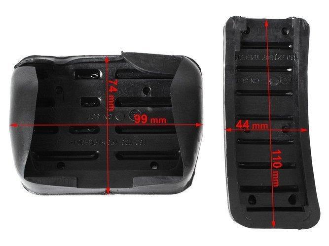 Audi A1, A2, A3, TT pedálgumi